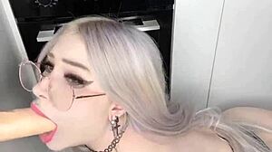Housewife Wife Rides Big Cock Hard While Hubby Works