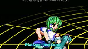 everybody fucks vocaloid miku in this wild parody orgy scene