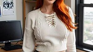 Leather-Clad Redhead Escapes Friendzone Illustrated Dream Part 1