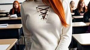 Leather-Clad Redhead Escapes Friendzone Illustrated Dream Part 1