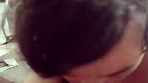 busty milf's sloppy deepthroat revenge on lying cock throbs