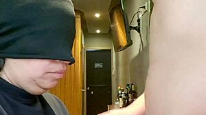 Girlfriend Swallows Roommate's Full Cum Load After Wet Blowjob