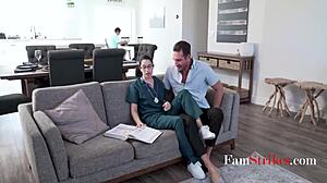 whoa medical student alex coal bangs old uncle patient doggystyle