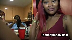 sexy phatt booty nina rotti ripped clothes banged doggystyle bbc