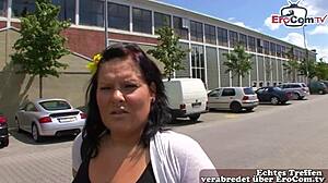 german fat chick picked up on street for cash ass pounding you want this?