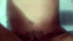 mature brazilian milf rides young cock creampie show for hubby