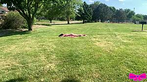 Pov: Dakota Marr Handles the Sunbathing Voyeur with Close Attention
