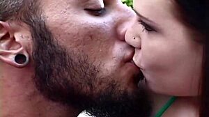 cute petite babe teases natural tits in poolside casting interview