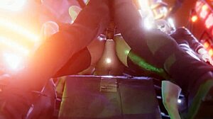 Tifa Chokes on Monster Cocks Gangbang Doggystyle Deepthroat Interracial Orgy
