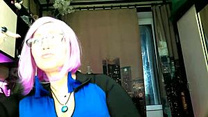 slutwife and prankster aimee switch guises for adult broadcasts