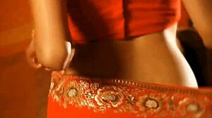 who wouldn't dream of this cute indian babe stripping nude to erotic tunes?