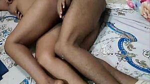 Woke drunk ebony girlfriend spanking ass then fuck pussy wide open part 3!