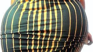 Curvy ebony goddess mistress shakes fat ass natural tits sexy tease