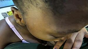 african ebony eyes tease wet blowjob daring your cumshot