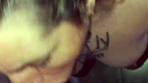 who's the blowjob champ deepthroating cumshots on big tits blonde? 😍💦👅 homemade sloppy fun!