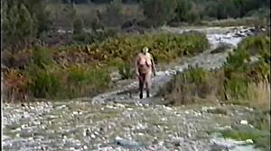 Suzisoumise strips nude for public workout squirting fat slut