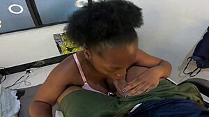 african ebony eyes tease wet blowjob daring your cumshot