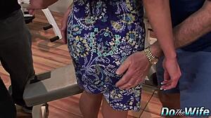 wanna see gorgeous wife mahina zaltana bounce her ass on cock as hubby stares hungry?