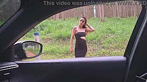 ever jerked off risky in public street like this??