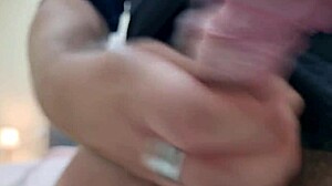Italian bodybuilder rips panties spits on cock for dirty anal talk ride