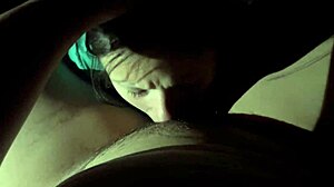 stepsis dives into my hairy beaver licking greedily to orgasm