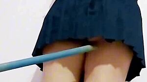 Convinced my hot Mexican schoolgirl cousin for outdoor anal creampie in her tight pussy