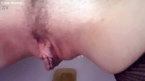 cute skinny girl with small tits in sexy bathroom body paint fetish