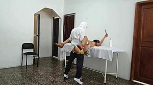 Cheating curvy latina whore pounded hard by doctor daddy in hospital