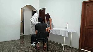 Cheating curvy latina whore pounded hard by doctor daddy in hospital