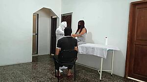 Cheating curvy latina whore pounded hard by doctor daddy in hospital
