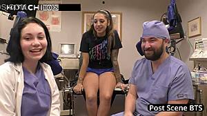 dont tell the doc i cum hard on the clock spreading my shaved pussy stefania mafra