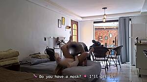 Married Bride Sucks Husbands Friend Hard Cock in Cuckold Humiliation