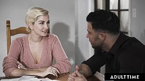 Skye Blue Deepthroats and Fucks Bestie's Cheating Fiancee to Cure Cold Feet