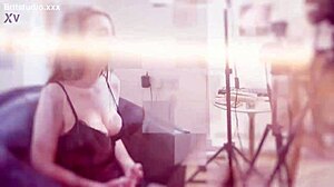 the innocent british 18 year old neighbor girl nervously drops to her knees for her very first cum covered blowjob on camera