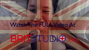 the innocent british 18 year old neighbor girl nervously drops to her knees for her very first cum covered blowjob on camera
