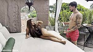 😍 bbw latina gets bent over for savage dvp fucking creampie and screaming orgasms with big cocks