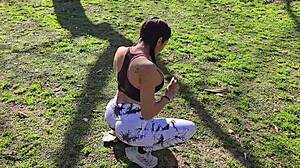 Gym Latina Teen Begs for Huge Creampie After Workout