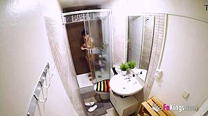caught moli bent over drilled doggystyle before porn debut shower fuck
