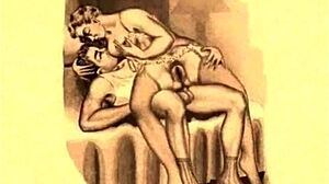 vintage erotic art sparks retro fantasies