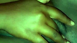 Amateur Chubby Babe's Close-Up Shaved Pussy Fingering Solo Debut