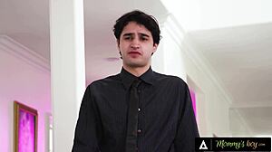 naked milf athena anderson caught offers oiled nuru massage riding orgasm to husbands assistant