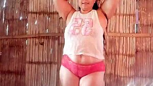 i'm like, hermosa madura latina dances horny in lingerie umm...