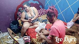 Chubby Valeska's Velvet Mouth and Nicoli Fox Take Monster Cock Anal Assfucking!