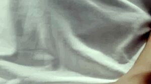 hey ashira's hairy asian pussy looks so pretty in this bedroom call video sex 😍💦 close up moans