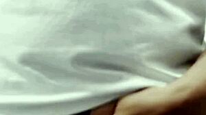 hey ashira's hairy asian pussy looks so pretty in this bedroom call video sex 😍💦 close up moans