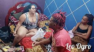 Chubby Valeska's Velvet Mouth and Nicoli Fox Take Monster Cock Anal Assfucking!