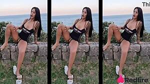 ei morena gostosa shayenne samara you dragging that big cocked stud from beach for bareback anal cowgirl?