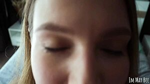 Boyfriend Returns from Army for Triple Cumshot Facial and Cum Covered Virtual Fuck