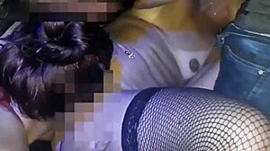 Bianca naldy takes brutal anal gangbang creampies in wild swingers orgy party