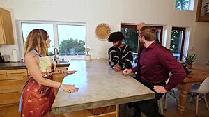 taboo thanksgiving slut chloe kreams gets double stuffed by aderes quin and steve rickz